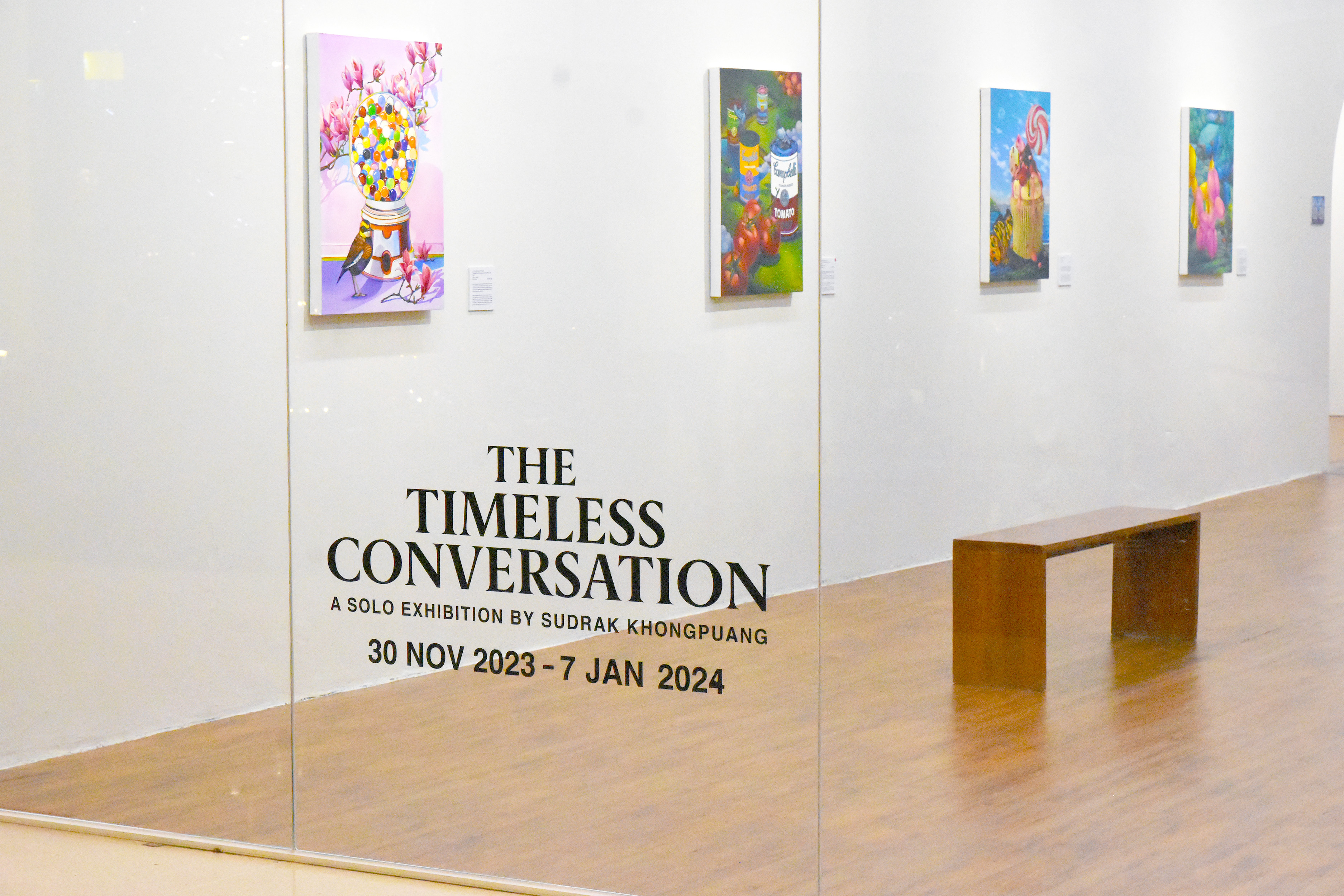 Solo Art Exhibition “Timeless Conversation” in Bangkok, Thailand
