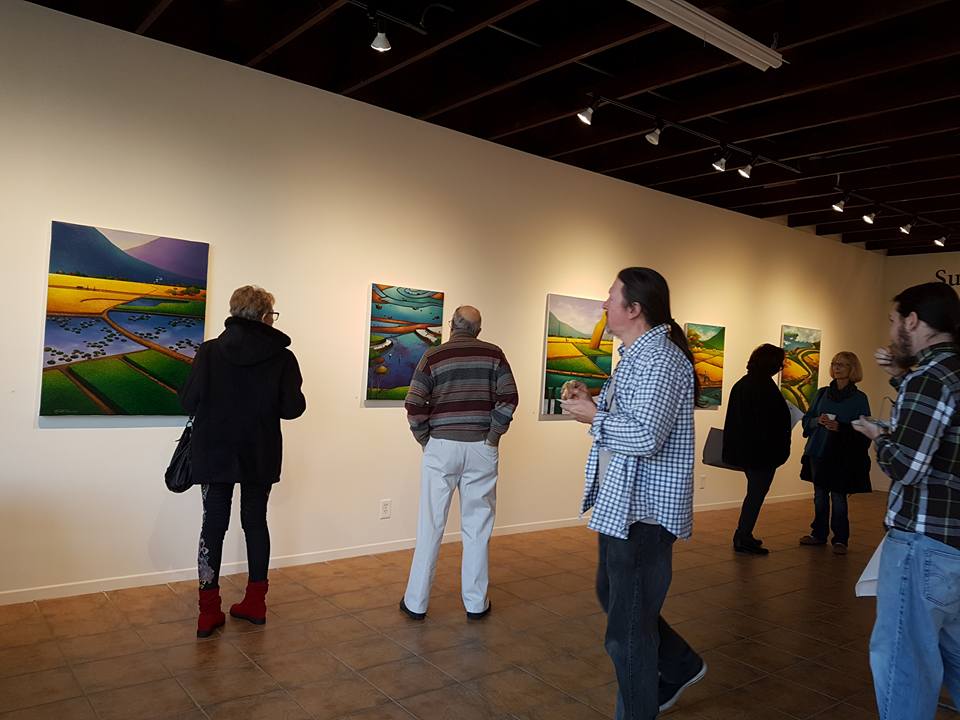 Solo Art Exhibition “A Tale of Two Shores” in LA, USA