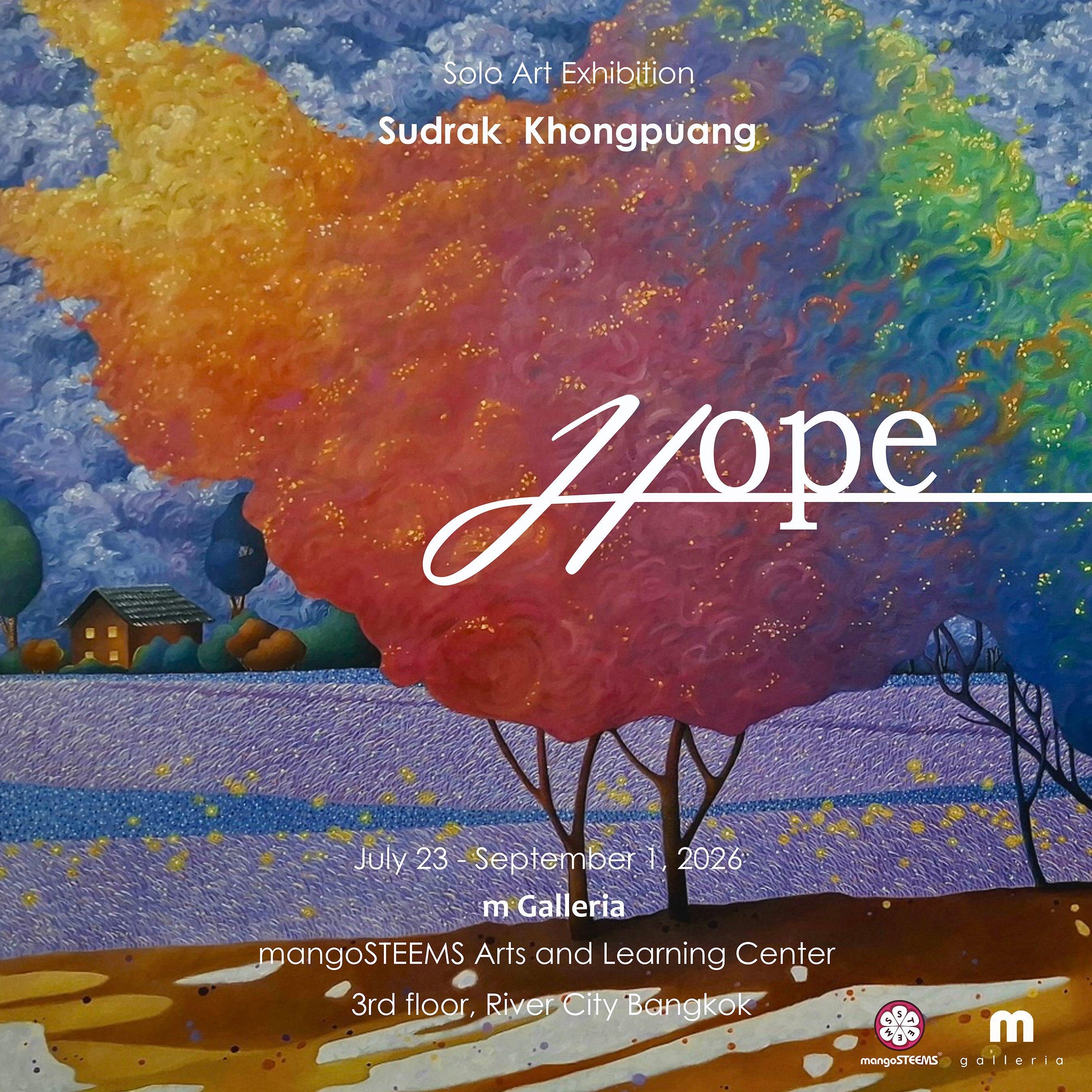 Solo Art Exhibition “HOPE” in Bangkok, Thailand